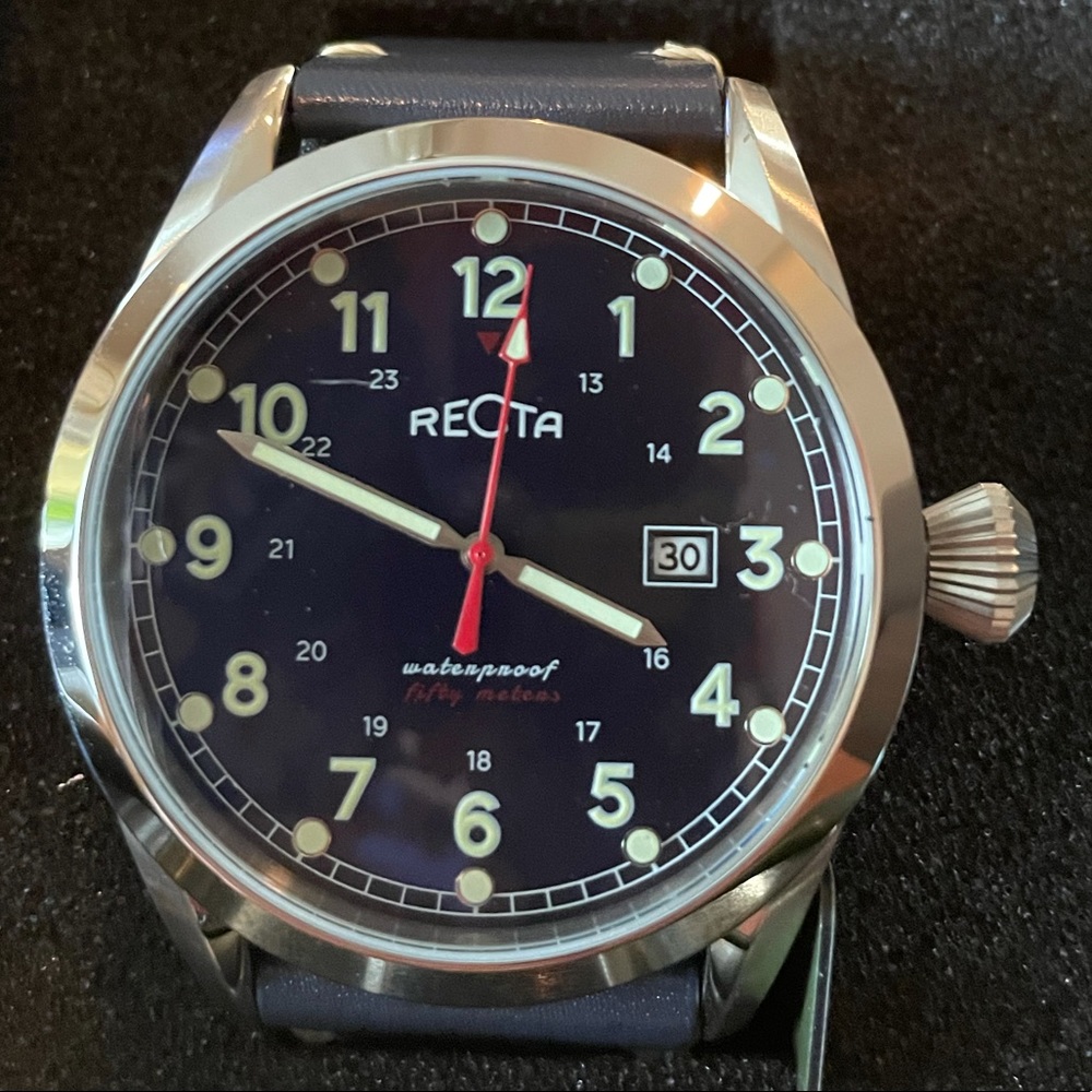 RECTA Cavalier Deep Blue, Quartz Men’s Watch